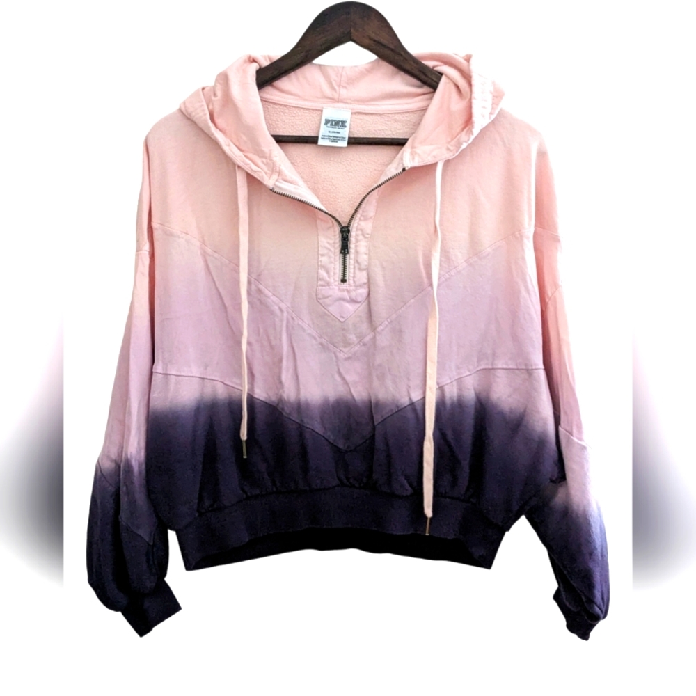 VS Ombre pink and purple Victoria's Secret pullover hoodie Size M